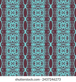 Hand drawn background. Islam, Arabic, Indian, ottoman motifs Ethnic Ikat tropical seamless pattern pastel tone.