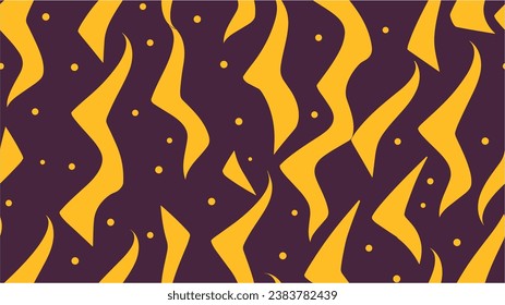 Hand drawn background with lines. Zebra animal skin seamless pattern. Parallelogram Pattern Of Color Combinations Background. Seamless vector pattern with curved shapes.