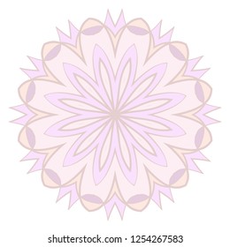 Hand drawn background with Mandala. Vector decorative elements. Arabic, Indian, ottoman motifs.
