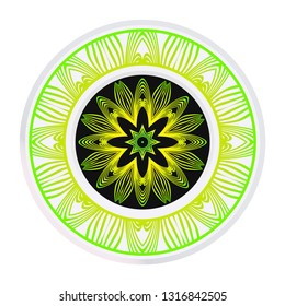 Hand Drawn Background With Mandala. Vector Decorative Elements. Arabic, Indian, Ottoman Motifs.