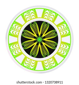 Hand Drawn Background With Mandala. Vector Decorative Elements. Arabic, Indian, Ottoman Motifs.