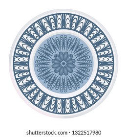 Hand Drawn Background With Mandala. Vector Decorative Elements. Arabic, Indian, Ottoman Motifs.