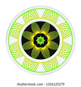 Hand Drawn Background With Mandala. Vector Decorative Elements. Arabic, Indian, Ottoman Motifs.