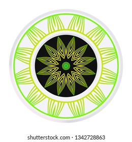 Hand Drawn Background With Mandala. Vector Decorative Elements. Arabic, Indian, Ottoman Motifs.