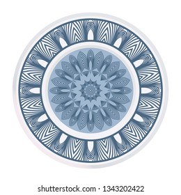 Hand Drawn Background With Mandala. Vector Decorative Elements. Arabic, Indian, Ottoman Motifs.