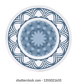 Hand Drawn Background With Mandala. Vector Decorative Elements. Arabic, Indian, Ottoman Motifs.