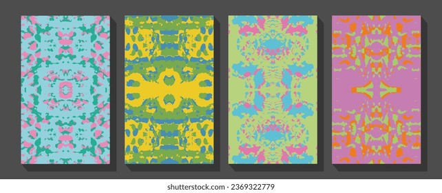 Hand drawn background.  Ornamental floral business cards, oriental pattern, vector illustration. 