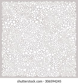 Hand Drawn Background Of Random Dots.