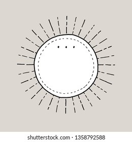 Hand Drawn Badge Logo Design