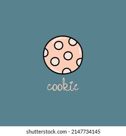 Hand Drawn bakery product doodle illustration icon. Outline hand drawn bakery item vector icon illustrations