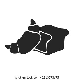 Ilustración del vector de panadería dibujada por mano