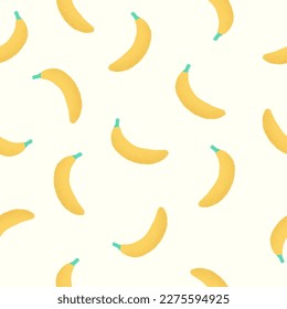 patrón de banana extraído a mano