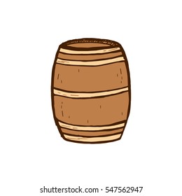 Hand drawn barrel