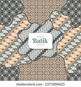 hand drawn batik pattern design 10