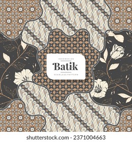 hand drawn batik pattern design 05