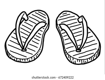 Hand Drawn Beach Wear
