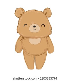 Hand Drawn Bear