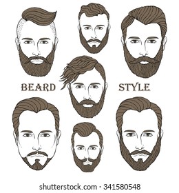 Hand Drawn Beard 