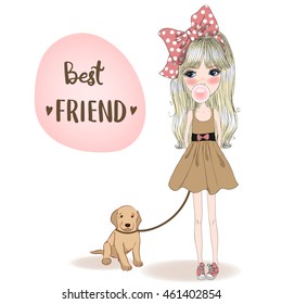 Best Friends Girls Cartoon Images Stock Photos Vectors Shutterstock