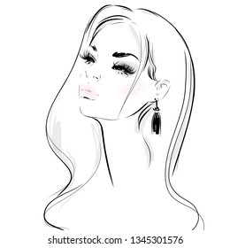 Drawing Sketch For Girls \u2013 gdlawct.com