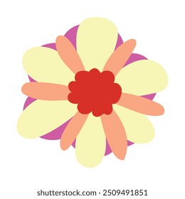 Hand drawn Beautiful spring flower illustration