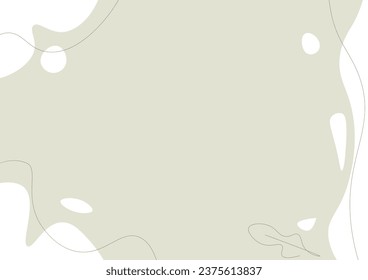 Hand Drawn Beige Abstract Background Vector