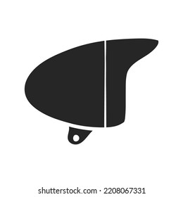 Hand drawn Bicycle head lamp vector illustration