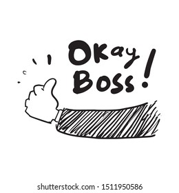 hand drawn of big boss 