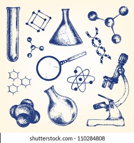 Hand Drawn Biology And Chemistry