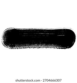 hand drawn black brush strokes ideal for grunge designs