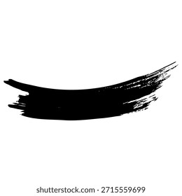 Hand drawn black brush strokes to create a textured background for design use