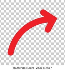 Hand Drawn Black Curved Arrow Swirl And Loop Doodle Arrow With Transparent Background