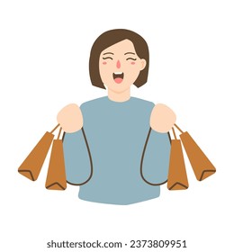 hand drawn black friday concept