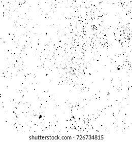 Hand drawn black ink abstract spray grunge background, seamless pattern. Vector texture