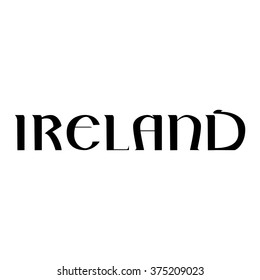 irish script font