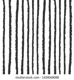 Hand drawn black marker lines pattern