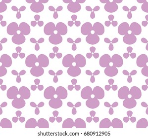 Hand Drawn Black and Red Repeating Design Vector