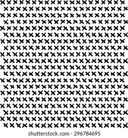 Hand Drawn Black and White Texture Background Illustration