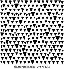 Hand Drawn Black and White Texture Background Illustration