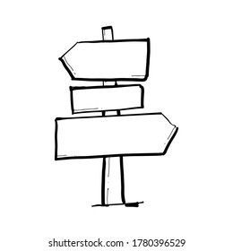 hand drawn of blank board