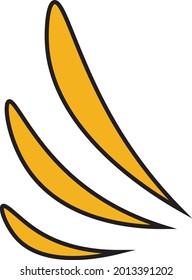 Handgezeichnetes, funkelndes Shiny-Zeichen - Amazing, Vektorgrafik eines goldglänzenden Symbols, das für Ziergegenstände, Design-Objekte, Kinderbuch, Animation, Muster und Illustration im Allgemeinen geeignet ist