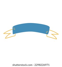 icono de etiqueta azul dibujado a mano