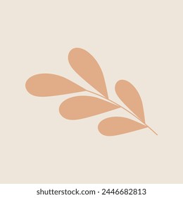 Hand drawn boho chic bohemian shape vector element