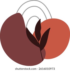 Hand Drawn Boho Elements Decoration For Design Element Templet