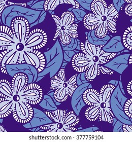 Hand drawn boho style colored seamless pattern. Can be used for wallpapers, pattern fills, web page backgrounds, textile prints etc. EPS8 vector illustration includes Pattern Swatches.