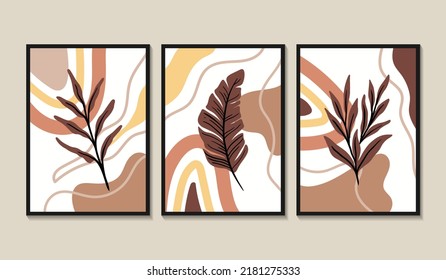 Handgezeichnete boho-Wandkunst-Illustration