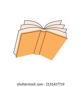 Hand Drawn Book Element For Your Design