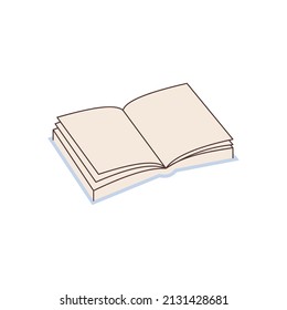 Hand Drawn Book Element For Your Design