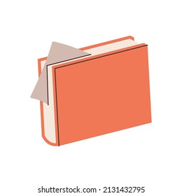 Handgezeichnetes Buchelement für Ihr Design