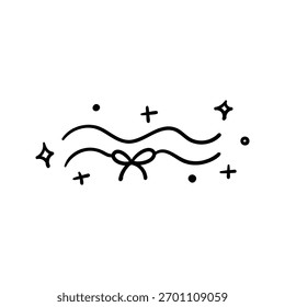 Symbol für handgezeichnetes Umrisselement